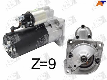 13 399 р. Стартер Peugeot Boxer 02-  Citroen Jumper 06-14  Fiat Ducato 94- (2,5 kW Z=9) AS-PL S0139  с доставкой в г. Майкоп. Увеличить фотографию 1