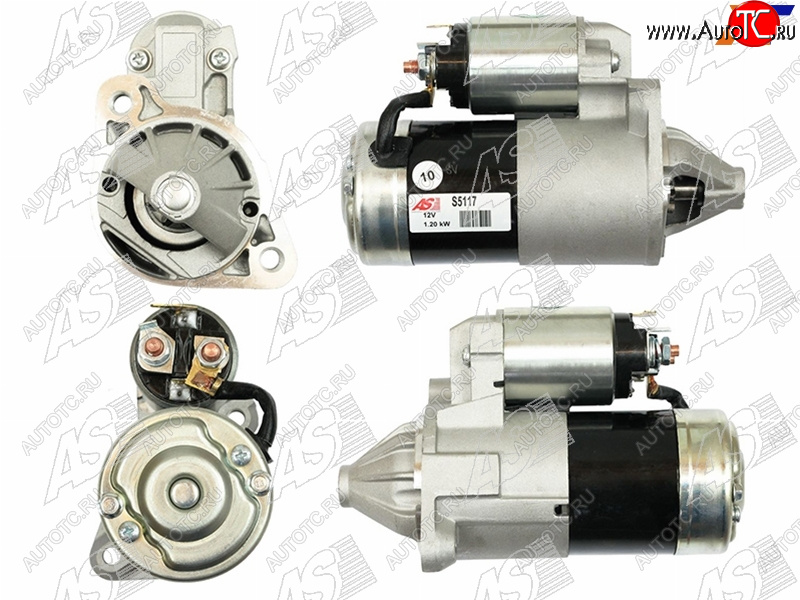 11 999 р. Стартер Hyundai Sonata 91-93  Mitsubishi Pajero 99-06  Pajero Sport 96-21  Challenger 96-01  Deb AS-PL S5117  с доставкой в г. Майкоп