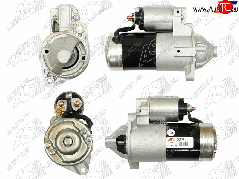 9 699 р. Стартер Chery Tiggo T11 05-13  Hyundai Santa Fe 00-06  Sonata 98-13  Kia Optima 00-05  Mitsubish AS-PL S5130  с доставкой в г. Майкоп