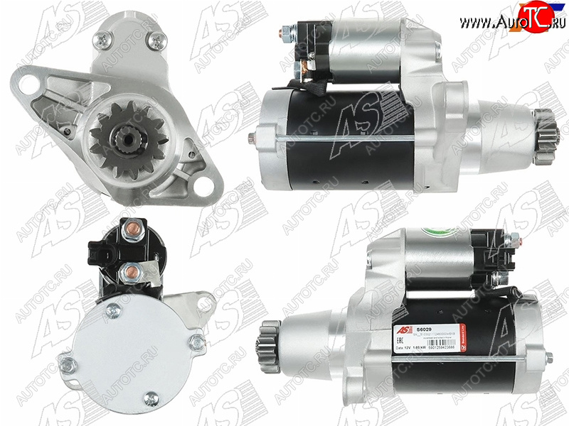 21 599 р. Стартер Toyota Avensis (T220,T250) 97-08  Camry (XV30,XV40,XV50,XV70) 94-21  Harrier (XU30) 03-13  AS-PL S6029  с доставкой в г. Майкоп