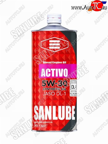839 р. Масло моторное SANLUBE SYNTHETIC DL-1 5W-30 1л SANLUBE SAN-DL1-5W30C1  с доставкой в г. Майкоп