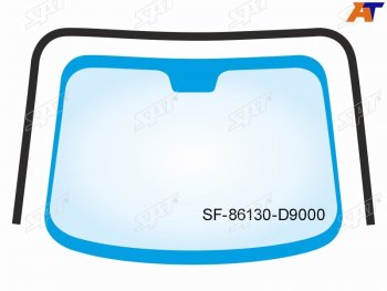 2 059 р. Молдинг лобового стекла (П-образный) Kia Sportage 15-22 SAT SF-86130-D9000  с доставкой в г. Майкоп. Увеличить фотографию 1