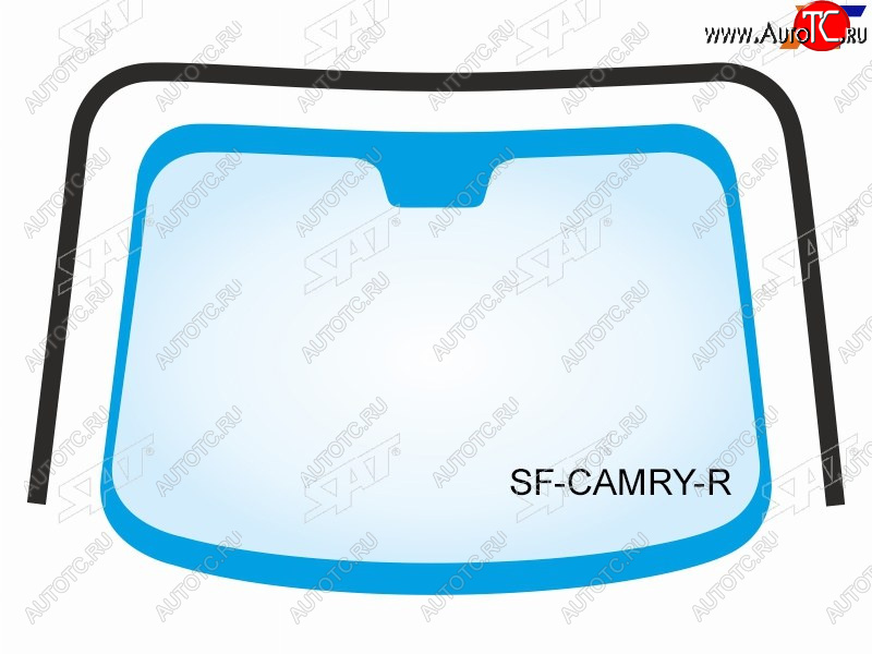 1 769 р. Молдинг заднего стекла Toyota Camry (XV40) 06-11  Camry UAEUSA 06-11 SAT SF-CAMRY-R  с доставкой в г. Майкоп