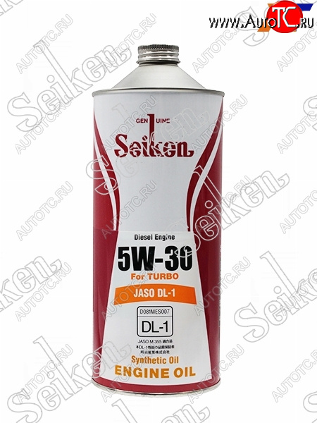 999 р. Масло моторное SEIKEN SYNTHETIC DL-1 5W-30 1л SEIKEN SKDL15W30C1  с доставкой в г. Майкоп