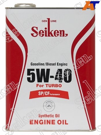 2 999 р. Масло моторное SEIKEN SYNTHETIC SPCF 5W-40 4л SEIKEN SKSP5W40C  с доставкой в г. Майкоп. Увеличить фотографию 1