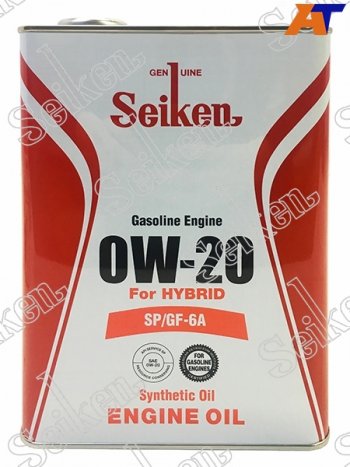 3 299 р. Масло моторное SEIKEN SYNTHETIC SPGF-6A 0W-20 4л SEIKEN SKSPGF6A0W20C  с доставкой в г. Майкоп. Увеличить фотографию 1