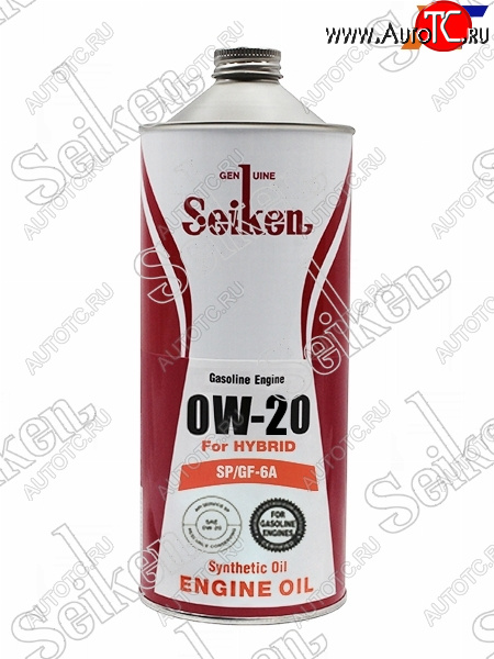 999 р. Масло моторное SEIKEN SYNTHETIC SPGF-6A 0W-20 1л SEIKEN SKSPGF6A0W20C1  с доставкой в г. Майкоп