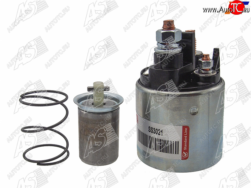 2 159 р. Втягивающее реле стартера CITROEN C1 1.0 05-PEUGEOT 107 05-TOYOTA AYGO 1.0 05- 1KR AS-PL SS3021  с доставкой в г. Майкоп