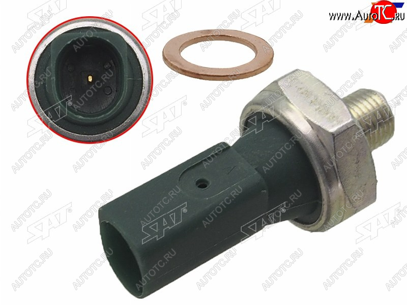 287 р. Датчик давления масла AUDI ASQ3Q5SKODA FabiaOctaviaRapidSuperbYetiVW CaddyGolfJettaPassa SAT ST-03C 919 081  с доставкой в г. Майкоп