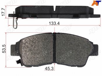 Колодки тормозные перед FL-FR SAT  Toyota RAV4 XA30 5 дв. удлиненный 1-ый рестайлинг (2009-2010)