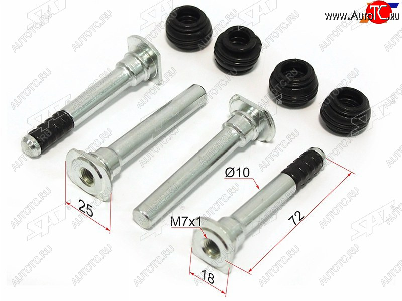 369 р. Направляющая тормозного суппорта (комплект) TOYOTA COROLLA 00-07                                     SAT ST-04952-02230  с доставкой в г. Майкоп