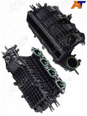 5 499 р. Коллектор впускной Audi A3 12-19  Q3 11-19  Skoda Kodiaq 16-22  Octavia 12-20  Rapid 12-20  Vol SAT ST-04E129709L  с доставкой в г. Майкоп. Увеличить фотографию 2