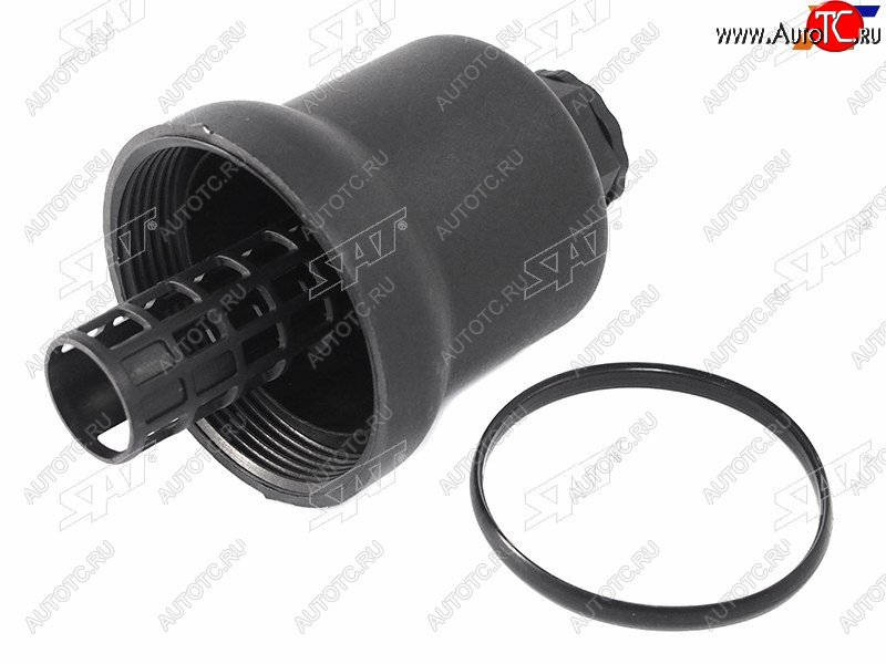 599 р. Корпус масляного фильтра VW PASSAT B6 05-10AUDI A4 04-08A6 04-11 SAT ST-06D115408B  с доставкой в г. Майкоп
