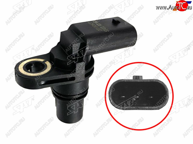 1 029 р. Датчик положения распредвала AUDISKODAVAG 2.0 TDI CLJACBABCFFBBZBCAWBCDAACCZA SAT ST-07L 905 163 C  с доставкой в г. Майкоп