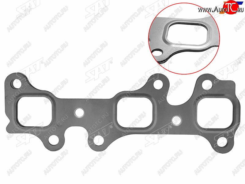 469 р. Прокладка выпускного коллектора TOYOTA CAMRYWINDOMLEXUS ES300 34VZ-FE 92- SAT ST-100-0014  с доставкой в г. Майкоп