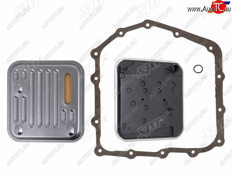 659 р. Фильтр АКПП с прокладкой CHRYSLER PACIFICA 04-08VOYAGER 01-07SEBRING 01-14DODGE CARAVAN 89-07 4АК SAT ST-106-0013  с доставкой в г. Майкоп