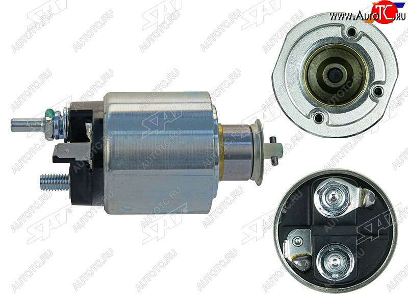 1 199 р. Втягивающее реле стартера RENAULT LOGAN 1.2-1.6 04- K7MK7J D=54mm SAT ST-111-0025  с доставкой в г. Майкоп