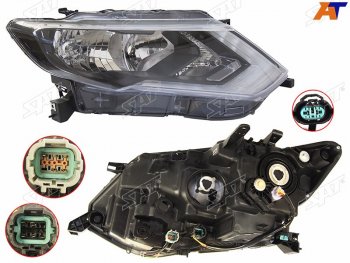 Фара правая (LED) SAT Nissan X-trail  3 T32 (2017-2022) рестайлинг