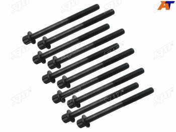 Болт ГБЦ (комплект, MR18DE/MR20DE) SAT Nissan AD  Y12 - X-trail ( 2 T31,  3 T32)