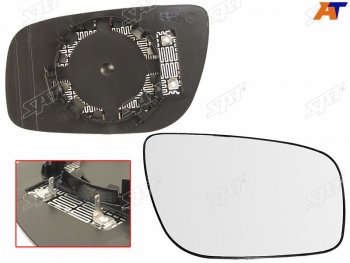 739 р. Полотно зеркала Mercedes-Benz E-Class 06-09 (Справа Обогрев асферическое) SAT ST-121-0052  с доставкой в г. Майкоп. Увеличить фотографию 1