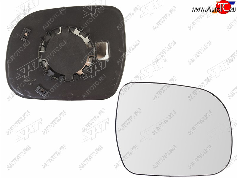 779 р. Полотно зеркала Toyota Hilux Pick Up 04-08  Fortuner 04-08 (Справа сферическое) SAT ST-121-0054  с доставкой в г. Майкоп