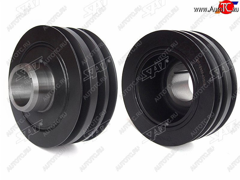 5 399 р. Шкив коленвала NISSAN DATSUN 92-02TERRANAPATHFINDER 86-95TERRANO IIMISTRAL 96-06 двиг. TD25TD27 SAT ST-12303-43G02  с доставкой в г. Майкоп
