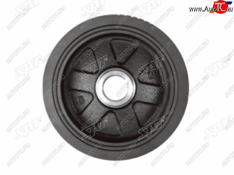 2 399 р. Шкив коленвала NISSAN ADAVENIRBLUEBIRD SYLPHYEXPERTPRIMERAPULSARSUNNTINO QG15QG16QG18 99- SAT ST-12303-4M500  с доставкой в г. Майкоп
