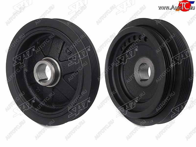 6 299 р. Шкив коленвала NISSAN PRIMERA 96-01ALMERA CLASSICSUNNY 06-12 двиг. QG16QG18 (6PK3PK) SAT ST-12303-95F0A  с доставкой в г. Майкоп