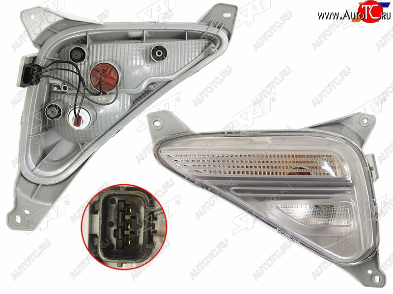 1 379 р. Поворот Kia Cerato 18-21 (Сзади Справа) SAT ST-123-2953R  с доставкой в г. Майкоп