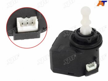 1 229 р. Моторчик фары Audi A6 04-10  Opel Astra 04-15  Volkswagen Jetta 05-10  Passat 05-11  Polo 05-20 SAT ST-13142042  с доставкой в г. Майкоп. Увеличить фотографию 1