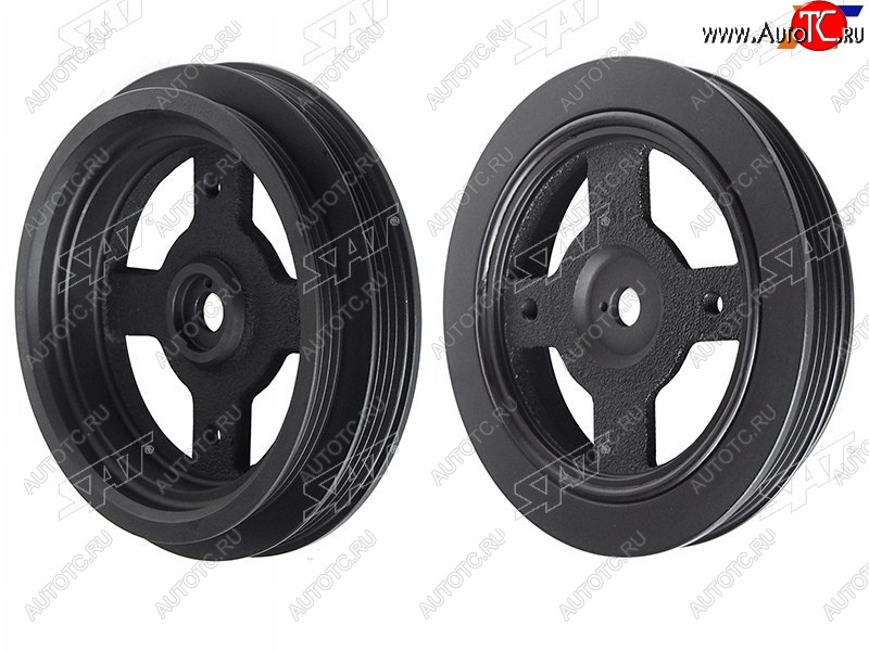 4 999 р. Шкив коленвала TOYOTA 1NZFE2NZFE 99-08 SAT ST-13407-21020  с доставкой в г. Майкоп