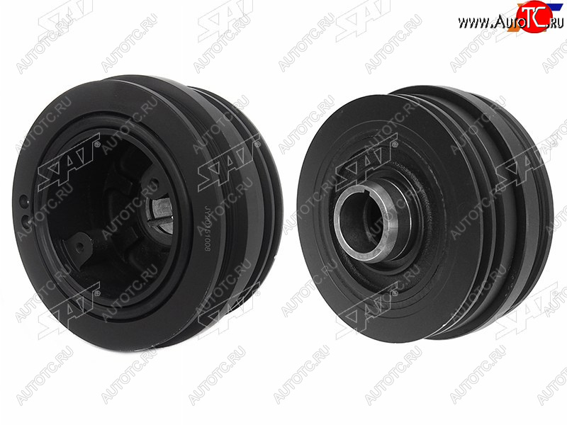 5 349 р. Шкив коленвала TOYOTA LAND CRUISER 1HDFTE 98-07 SAT ST-13408-17030  с доставкой в г. Майкоп