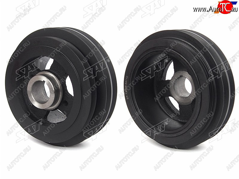 4 799 р. Шкив коленвала TOYOTA LITETOWNACENOAH 2C3CE3CT 93- SAT ST-13408-64110  с доставкой в г. Майкоп