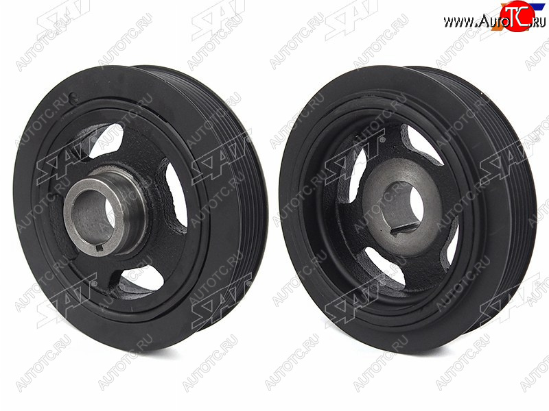 3 399 р. Шкив коленвала TOYOTA AVENSISCALDINACOROLLARUNXSPACIOOPAALLIONRAV4ARDEOVOLTZWISH 1ZZFE SAT ST-13470-22021  с доставкой в г. Майкоп