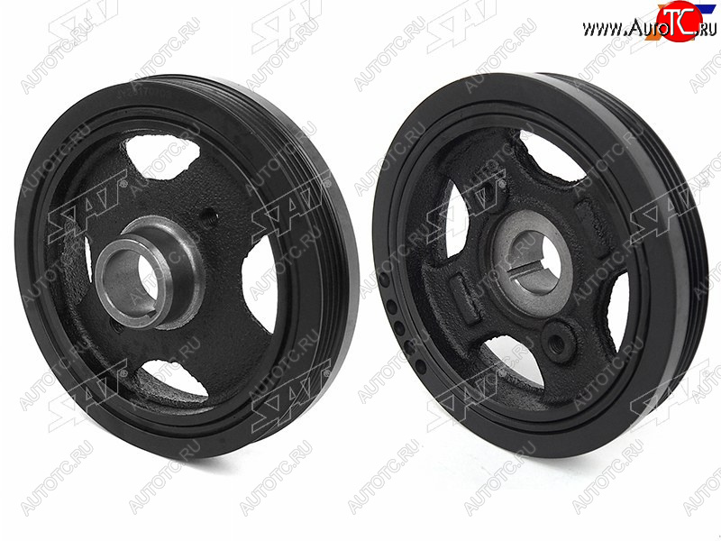 4 399 р. Шкив коленвала TOYOTA PLATZVITZYARISYARISECHO 1SZFE2SZFE 99- SAT ST-13470-23010  с доставкой в г. Майкоп