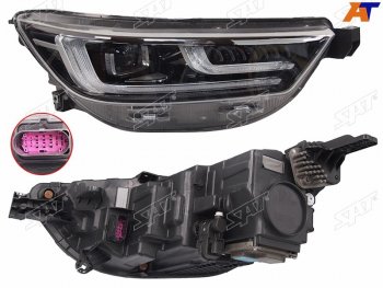 22 999 р. Фара правая (LED) SAT  Chery Tiggo 8 PRO (2021-2025)  с доставкой в г. Майкоп. Увеличить фотографию 2