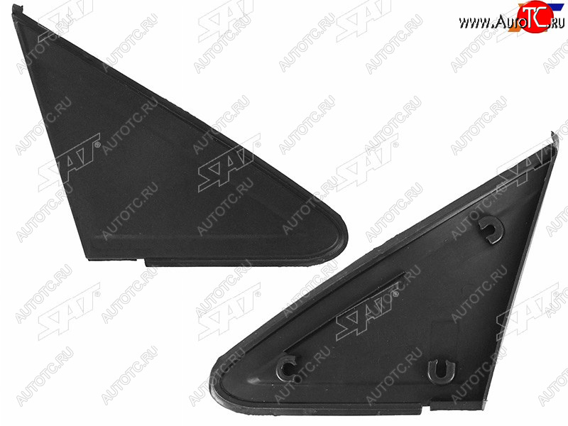 379 р. Накладка на крыло перед зеркалом RH SAT Ford Focus 2 хэтчбэк 3 дв. дорестайлинг (2004-2007)  с доставкой в г. Майкоп