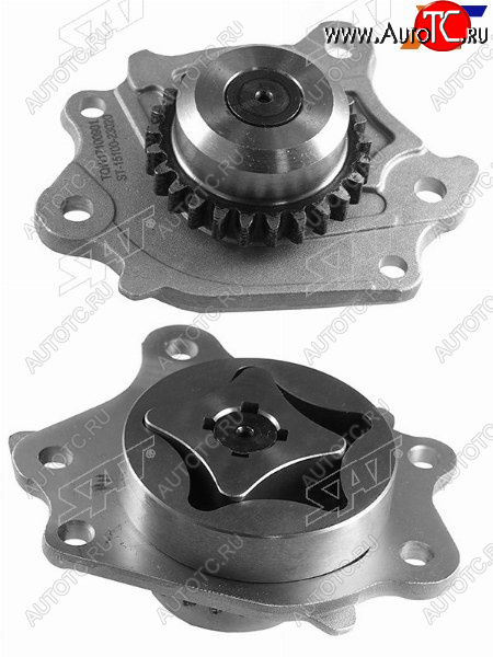 2 459 р. Насос масляный TOYOTA VITZYARIS 1SZ-FE2SZ-FE 06- SAT ST-15100-23020  с доставкой в г. Майкоп