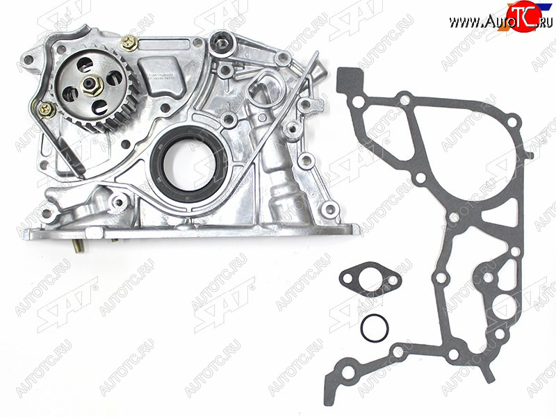 4 199 р. Насос масляный TOYOTA AVENSISCALDINACAMRYCORONAIPSUMNADIARAV4 4S-FE3S-FE 92-96 SAT ST-15100-74010  с доставкой в г. Майкоп