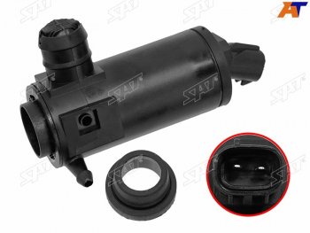 1 399 р. Мотор омывателя TOYOTA CAMRY 18-COROLLA  19-HIACE 19-HILUX 16-LEXUS ES 19- SAT ST-160-0007  с доставкой в г. Майкоп. Увеличить фотографию 1