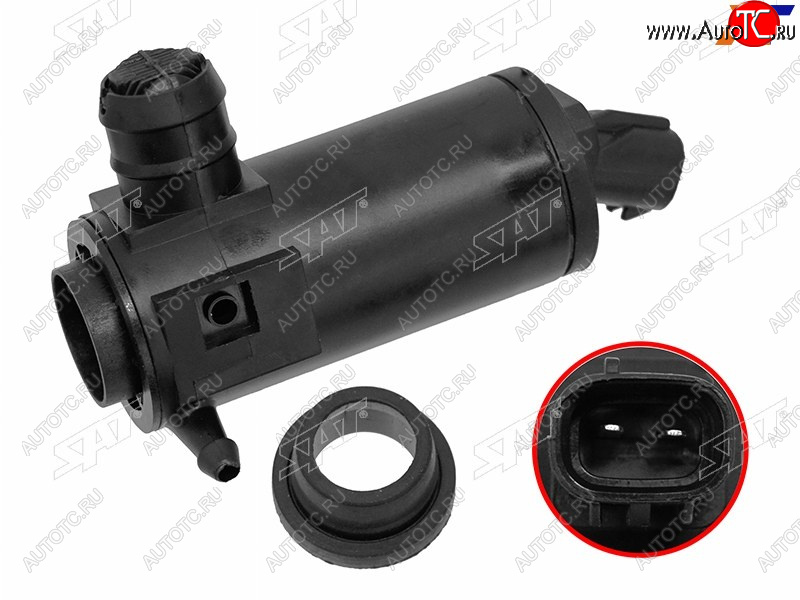 1 399 р. Мотор омывателя TOYOTA CAMRY 18-COROLLA  19-HIACE 19-HILUX 16-LEXUS ES 19- SAT ST-160-0007  с доставкой в г. Майкоп