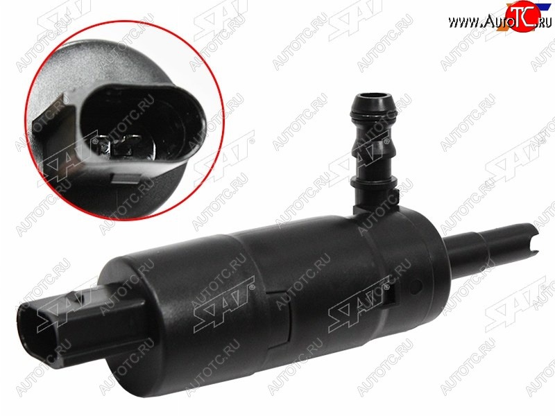 1 049 р. Мотор омывателя BMW E36 E46 E90 E60 E53 E83 SAT ST-160-0024  с доставкой в г. Майкоп