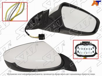 3 999 р. Зеркало Kia Ceed 12-18 (Справа Обогрев Регулировка 5 контактов) SAT ST-16-0108  с доставкой в г. Майкоп. Увеличить фотографию 1