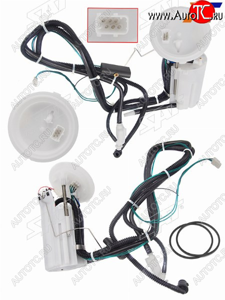 6 899 р. Насос топливный (в сборе) BMW 5,6 series E60E61E63E64 E60E63 2.53.0 05- SAT ST-16 11 7 373 503  с доставкой в г. Майкоп