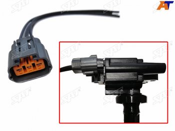 219 р. Разъем катушки зажигания NISSAN VQ23DEVQ25DEVQ35DEVQ40DEVG33E 02-J31Z50R50R51ME50E51U30M SAT ST-163-0008  с доставкой в г. Майкоп. Увеличить фотографию 1