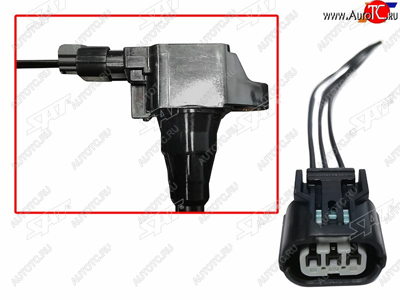 265 р. Разъем катушки зажигания HONDA CIVICFITJAZZMOBILIOPARTHER L1315 SAT ST-163-0006  с доставкой в г. Майкоп