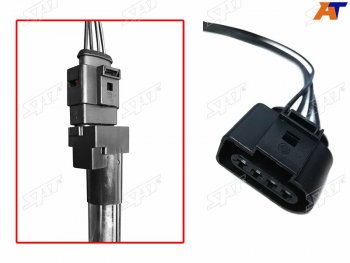 329 р. Разъем катушки зажигания AUDI A1A3A4A6A7A8RS6RS7SKODA OCTAVIARAPIDVOLKSWAGEN GOLFJETTAPA SAT ST-163-0004  с доставкой в г. Майкоп. Увеличить фотографию 1