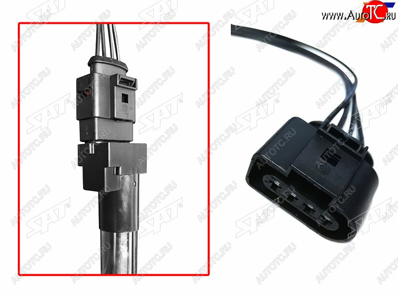 329 р. Разъем катушки зажигания AUDI A1A3A4A6A7A8RS6RS7SKODA OCTAVIARAPIDVOLKSWAGEN GOLFJETTAPA SAT ST-163-0004  с доставкой в г. Майкоп