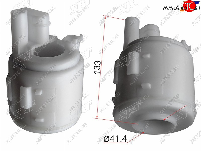 529 р. Фильтр топливный NISSAN X-TRAIL T30 00-07 SR20 SAT ST-16400-4M405  с доставкой в г. Майкоп