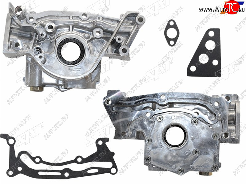6 799 р. Насос масляный MMC PAJERO V6#7# 8#9# 00- V3,03,53,8 6G727475 SAT ST-167-0008  с доставкой в г. Майкоп